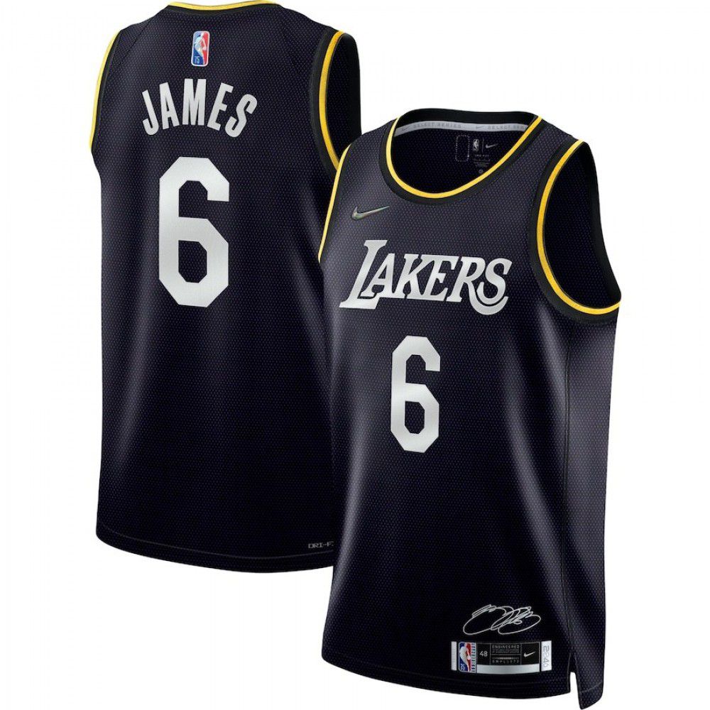 LeBron James Los Angeles Lakers 2022 Select Series MVP Swingman Jersey - Black-Pro Kit Vault | Brand New 26/27 Sports Jerseys
